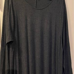 Old Navy XXL Long Sleeve Midi Dress - Gray